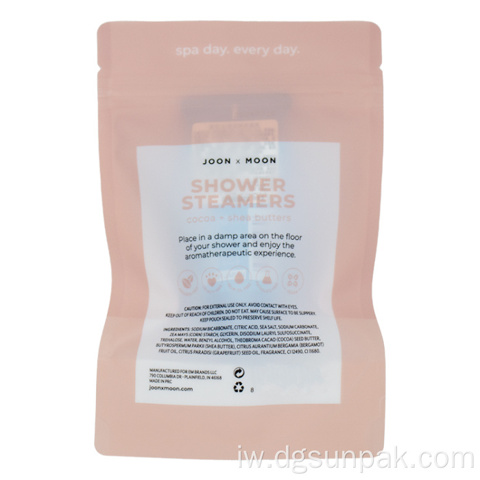 שקית רוכסן אריזת פלסטיק עומדת מאט מיילר